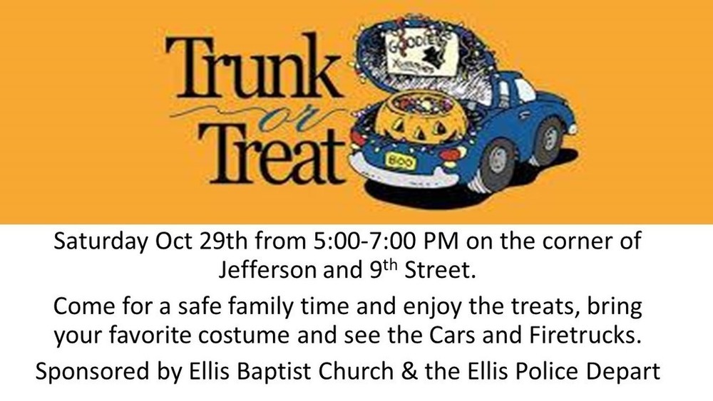 Trunk or Treat Information