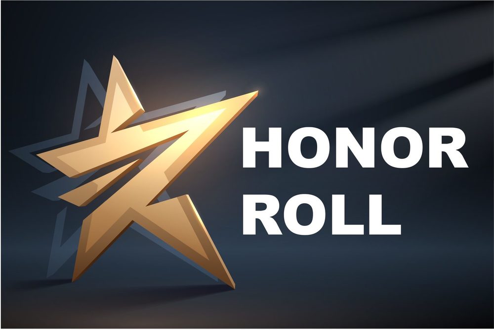 1st Semester JH/HS Honor Roll