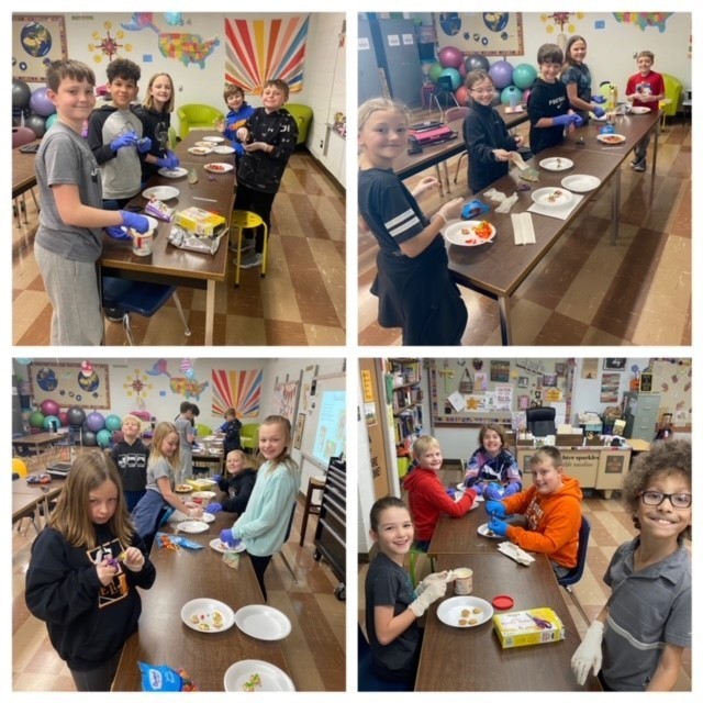 4th Grade Cookie Assembly Line